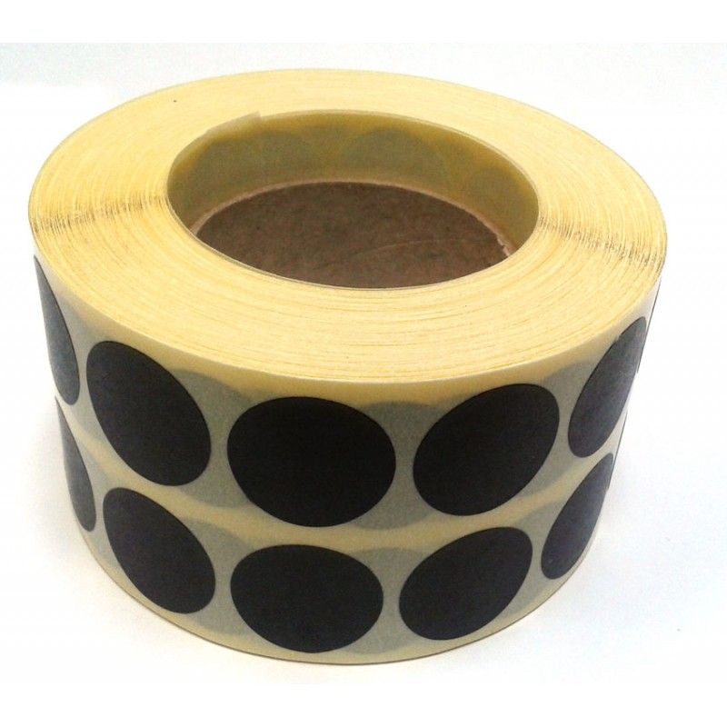 rollo parches negros